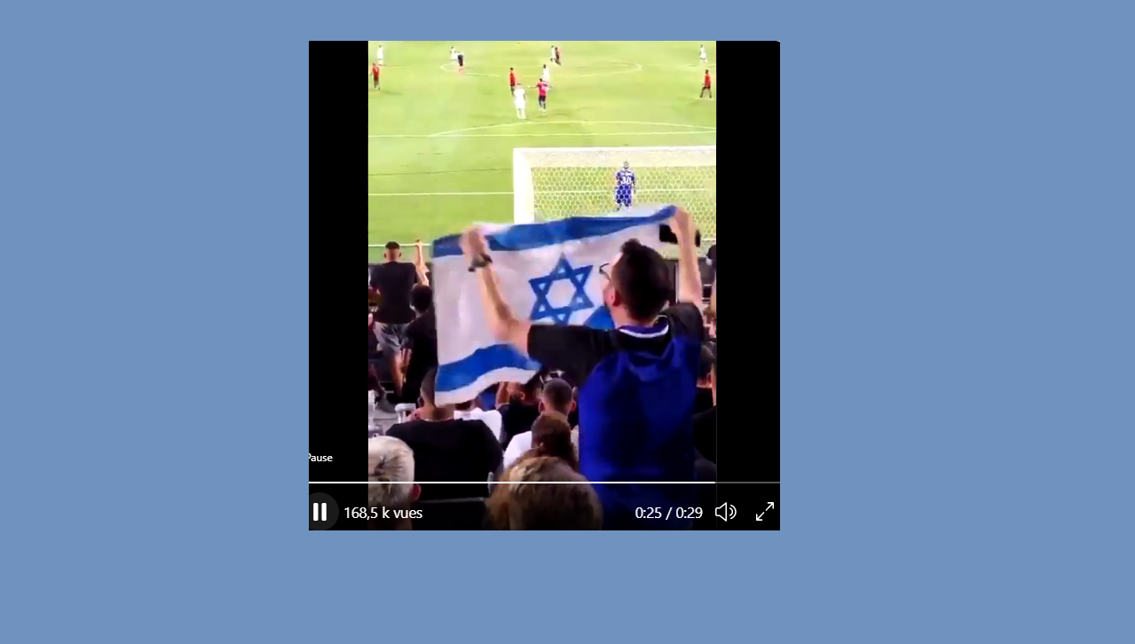 Un international marocain honteusement malmené par des supporters israéliens