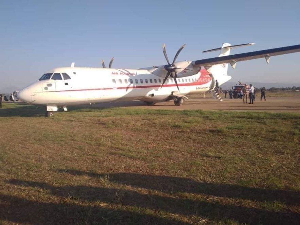 Alger: Sortie de piste à l’atterrissage d’un avion d’Air Algérie