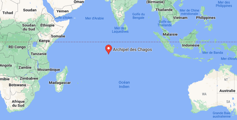 Google: L’île Maurice revendique la soveraineté sur les îles Chagos