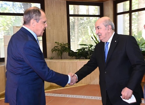 Lavrov en Algérie pour parler de l’Ukraine et la Libye