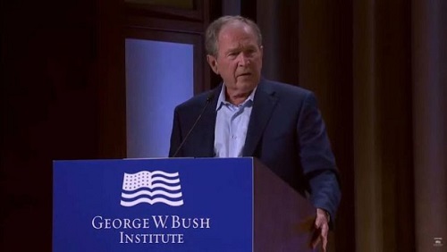 Vidéo : Le lapsus fort révélateur de George Bush