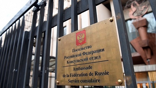 Représailles de la Russie: expulsion de 34 diplomates français