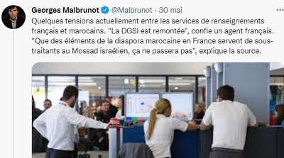 France: Des immigrés marocains pour travailler pour le Mossad