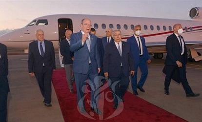 Algérie: Le prince de Monaco Albert II arrive à Oran