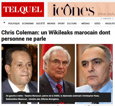 Maroc. Makhzen Wikileaks : Hacker connection