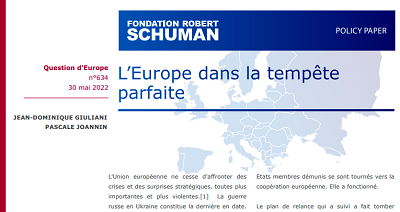 L’Europe dans la tempête parfaite