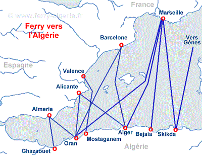 Algérie Ferries: Traversée Marseille-Skikda quasiment vide