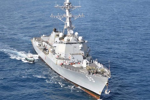 Algérie : Un destroyer américain en visite à Jijel