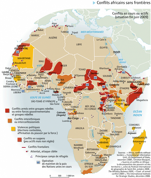 Maroc: Note confidentielle sur le panorama en Afrique -2012-