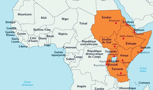 Maroc : Fiche confidentielle sur l’Afrique de l’Est