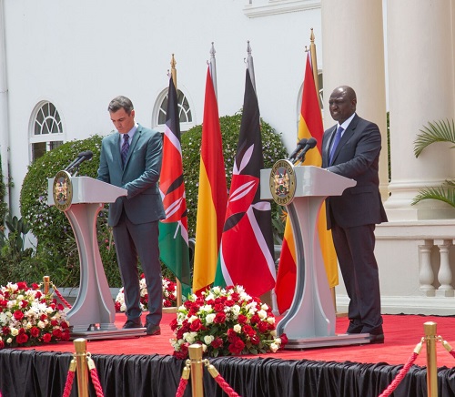 Insolite: Au Kenya, Pedro Sanchez se croyait au Sénégal