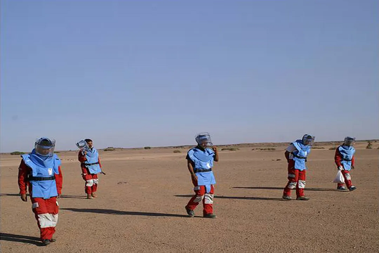 Déminage au Sahara Occidental: Eléments de langage