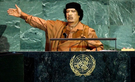 Les vérités de Kadhafi sur l’ONU