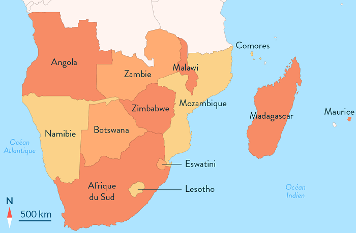 Maroc : Fiche confidentielle sur l’Afrique Australe