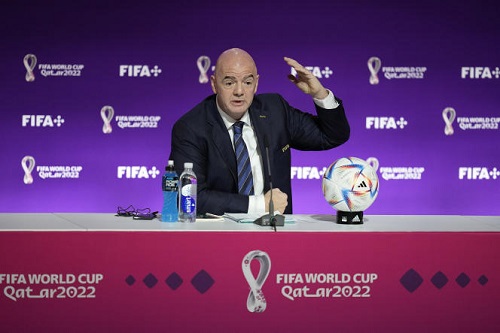 Mondial : Infantino fustige «l’hypocrisie» occidentale