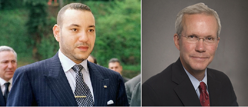 Entretien de Welch avec le roi du Maroc Mohammed VI