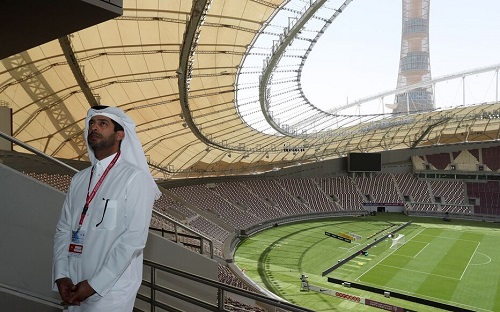 Le ciel du Qatar est trop sec pour les arc-en-ciel